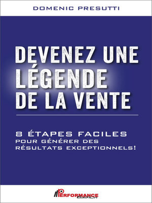 cover image of Devenez une Légende de la vente